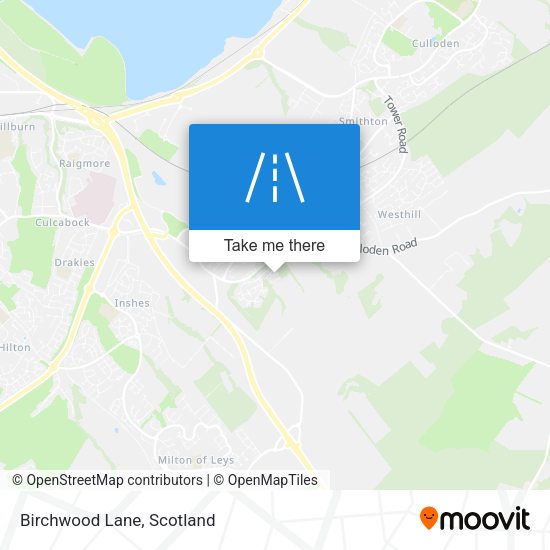 Birchwood Lane map