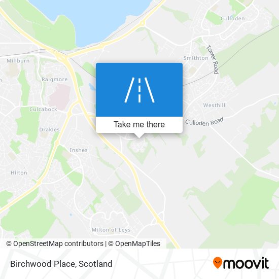 Birchwood Place map