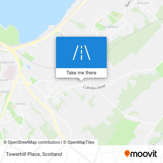 Towerhill Place map