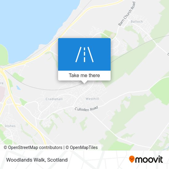 Woodlands Walk map