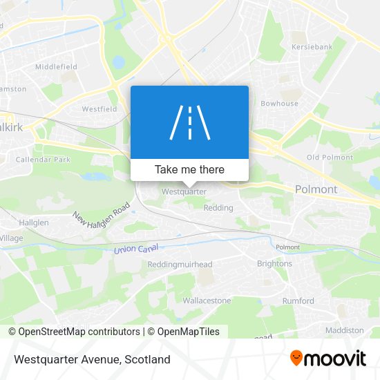 Westquarter Avenue map