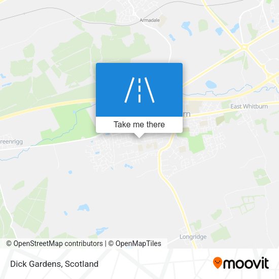 Dick Gardens map