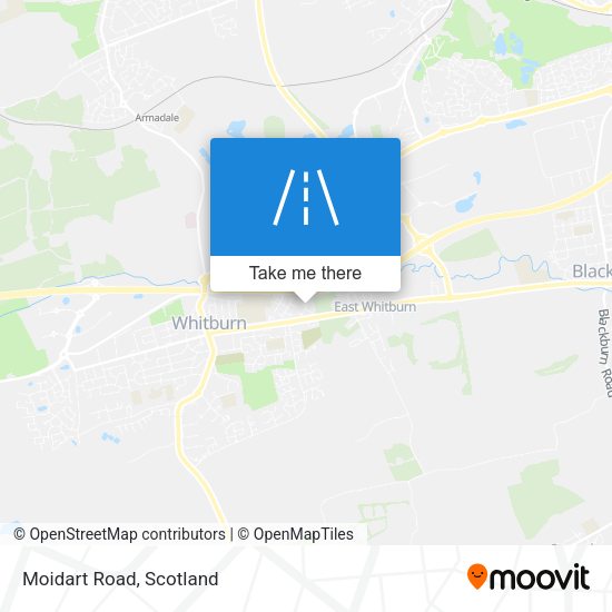 Moidart Road map