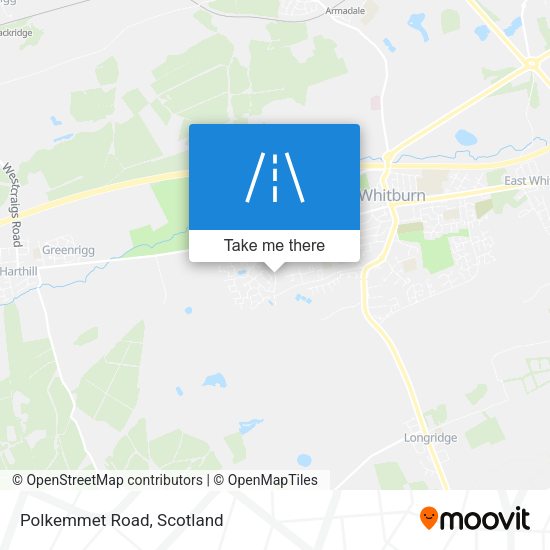 Polkemmet Road map