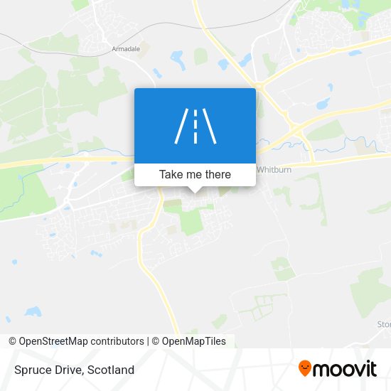 Spruce Drive map