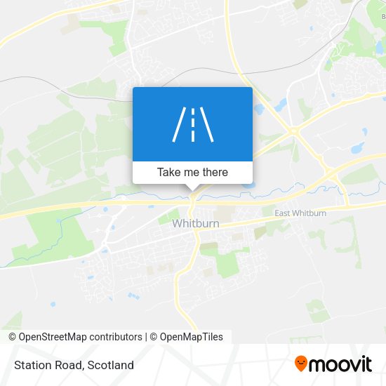 Station Road map
