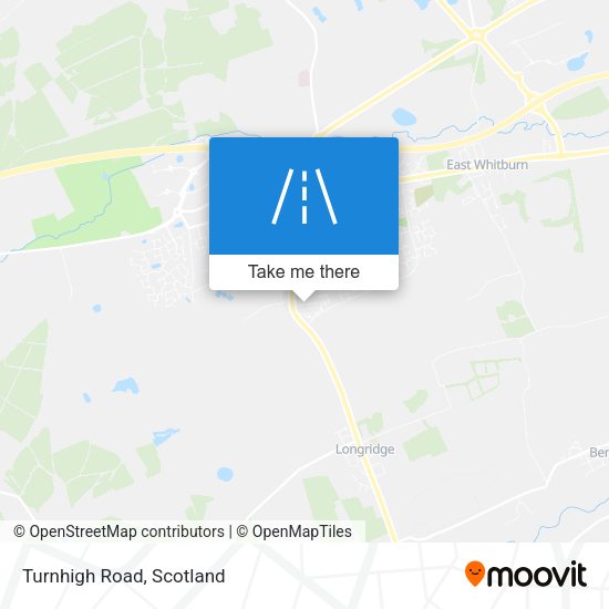 Turnhigh Road map
