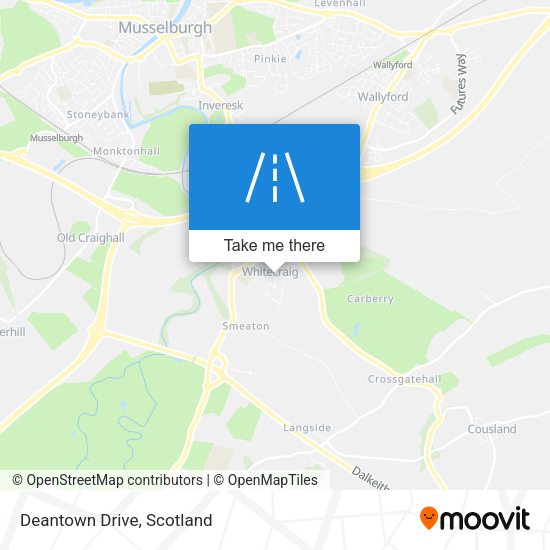 Deantown Drive map