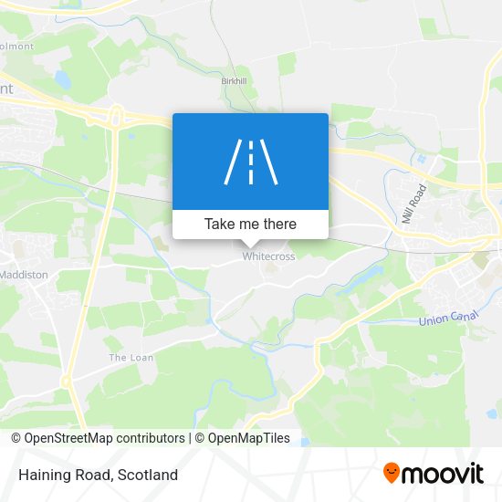 Haining Road map