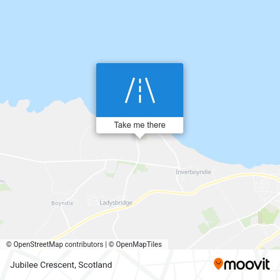 Jubilee Crescent map