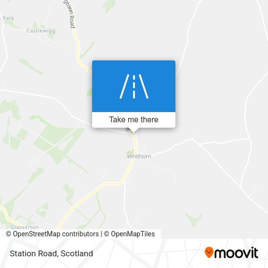Station Road map