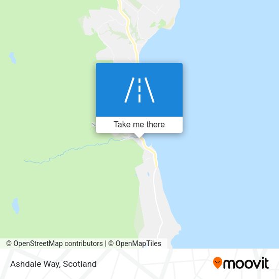 Ashdale Way map