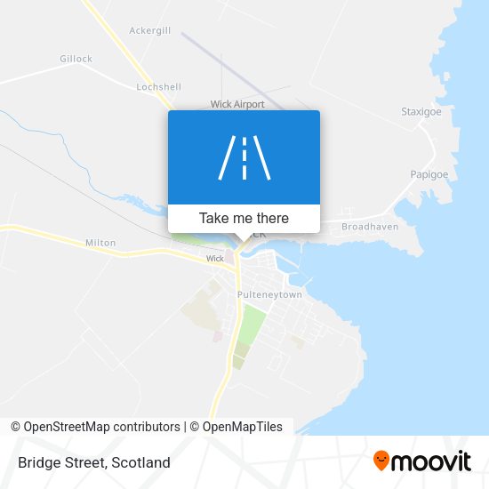 Bridge Street map