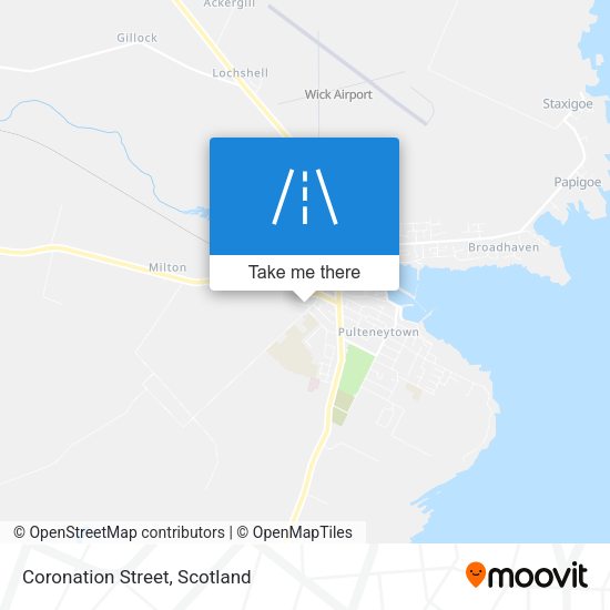Coronation Street map