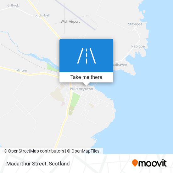 Macarthur Street map