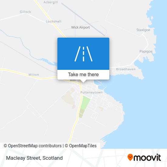 Macleay Street map