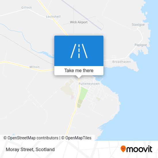 Moray Street map