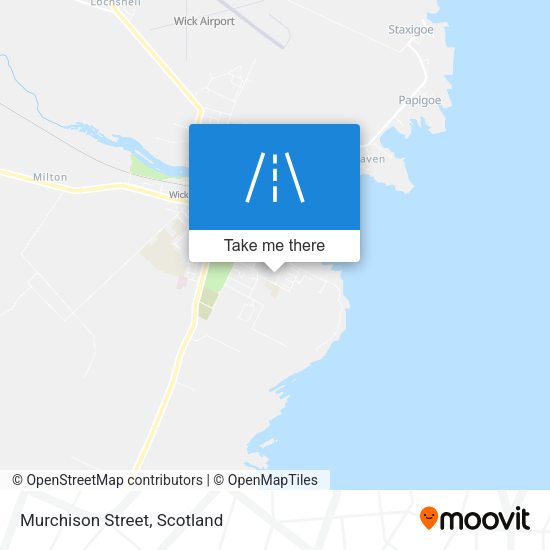 Murchison Street map