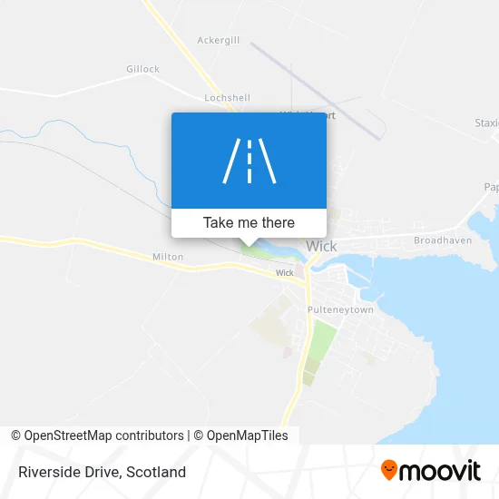 Riverside Drive map