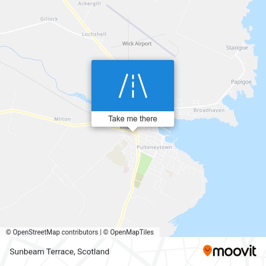 Sunbeam Terrace map