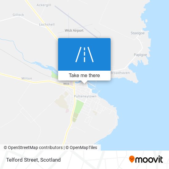 Telford Street map