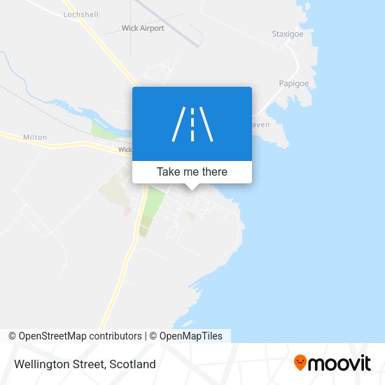 Wellington Street map