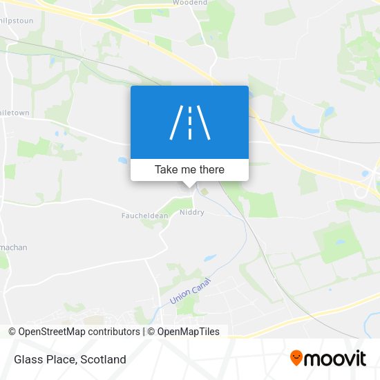 Glass Place map