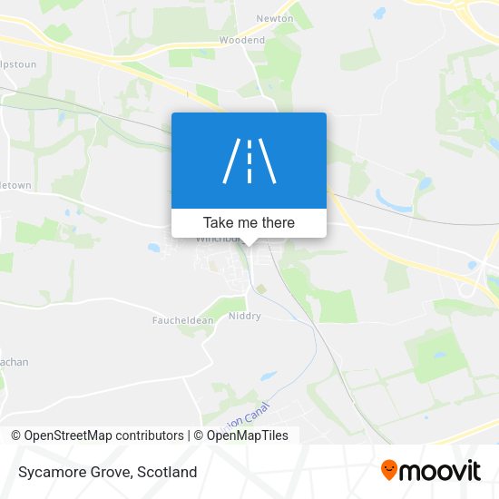 Sycamore Grove map
