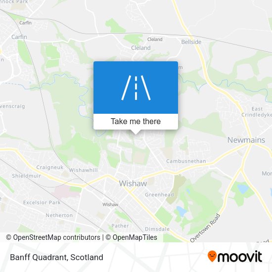 Banff Quadrant map