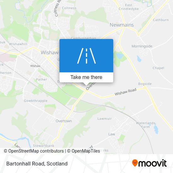Bartonhall Road map