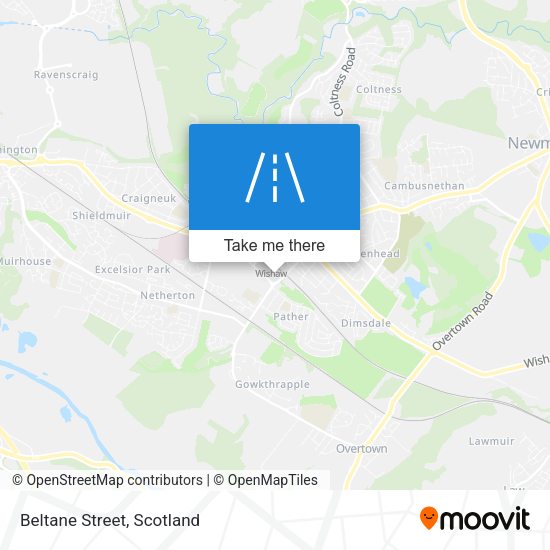 Beltane Street map