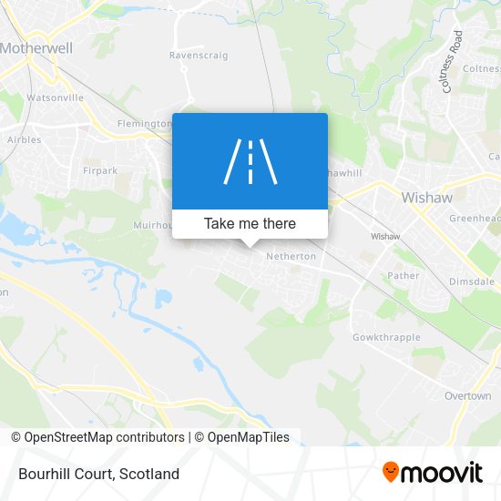 Bourhill Court map