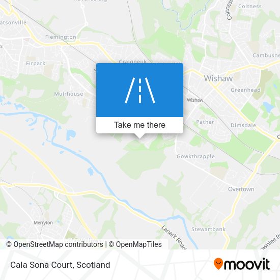Cala Sona Court map
