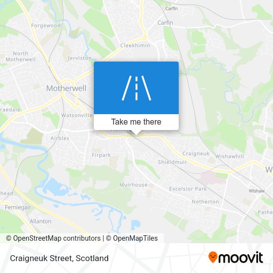 Craigneuk Street map