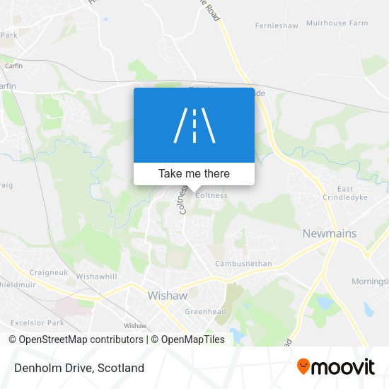 Denholm Drive map