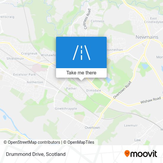 Drummond Drive map