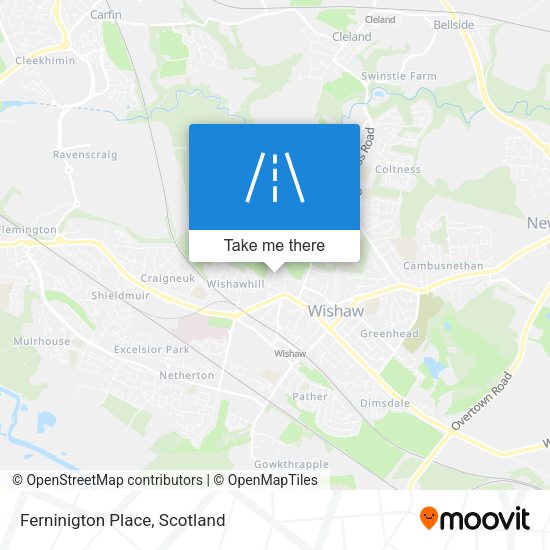 Ferninigton Place map