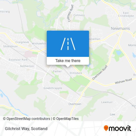 Gilchrist Way map