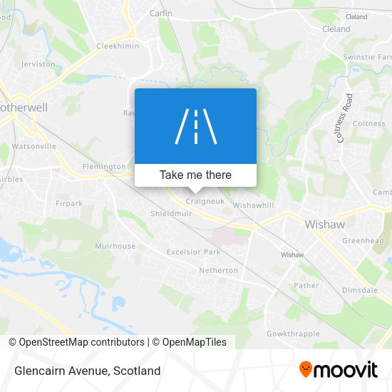 Glencairn Avenue map