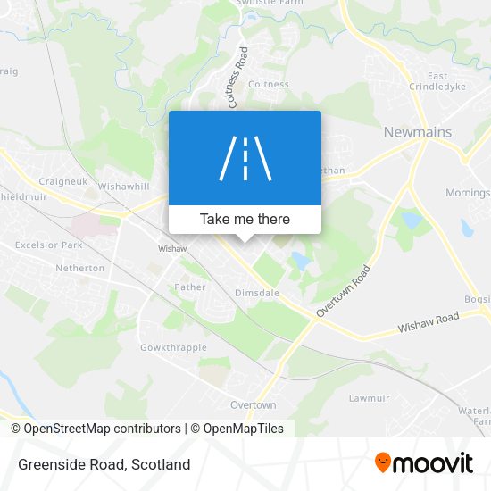 Greenside Road map