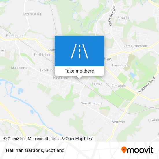Hallinan Gardens map