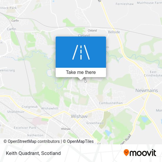 Keith Quadrant map