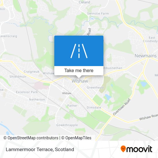 Lammermoor Terrace map