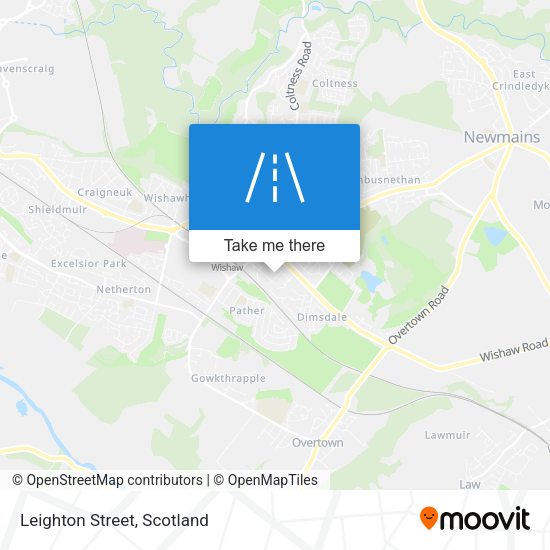 Leighton Street map