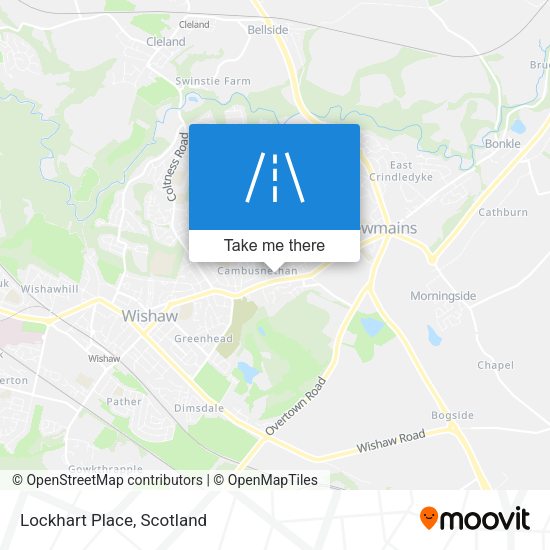 Lockhart Place map