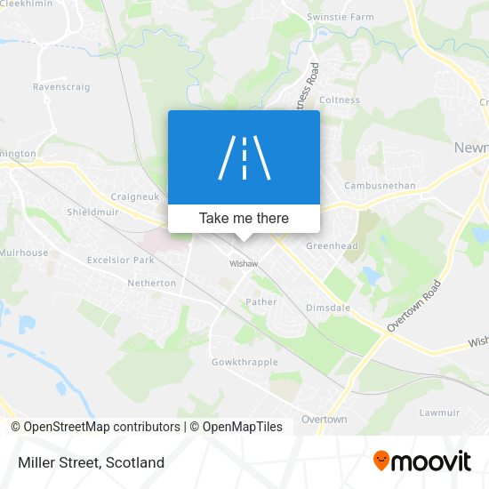 Miller Street map