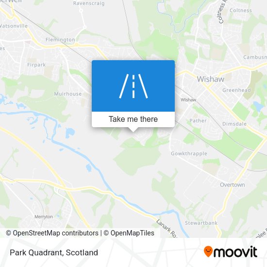 Park Quadrant map