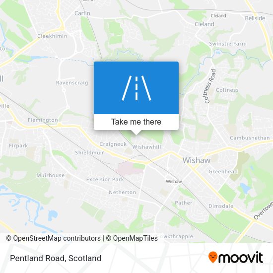 Pentland Road map