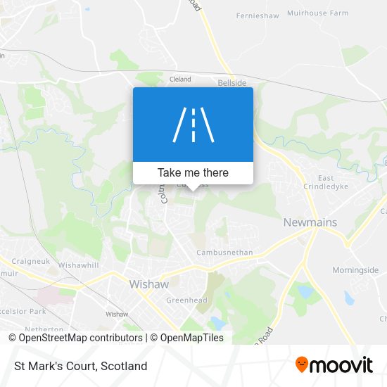 St Mark's Court map