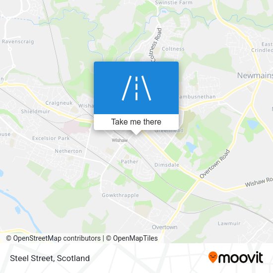Steel Street map